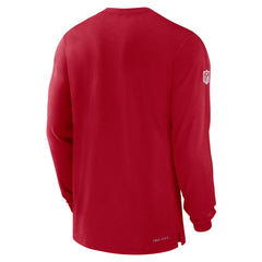 Nike Tampa Bay Buccaneers Sideline Player Performance Long Sleeve T-Shirt Red