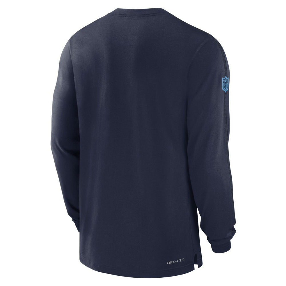 Nike Tennessee Titans Sideline Player Performance Long Sleeve T-Shirt Navy
