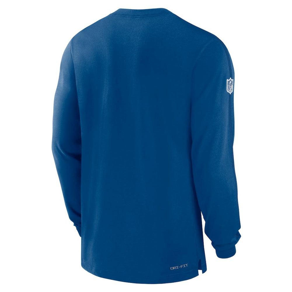 Nike Indianapolis Colts Sideline Player Performance Long Sleeve T-Shirt Royal
