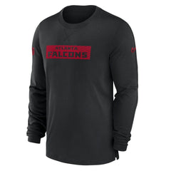 Nike Atlanta Falcons Sideline Player Performance Long Sleeve T-Shirt Black