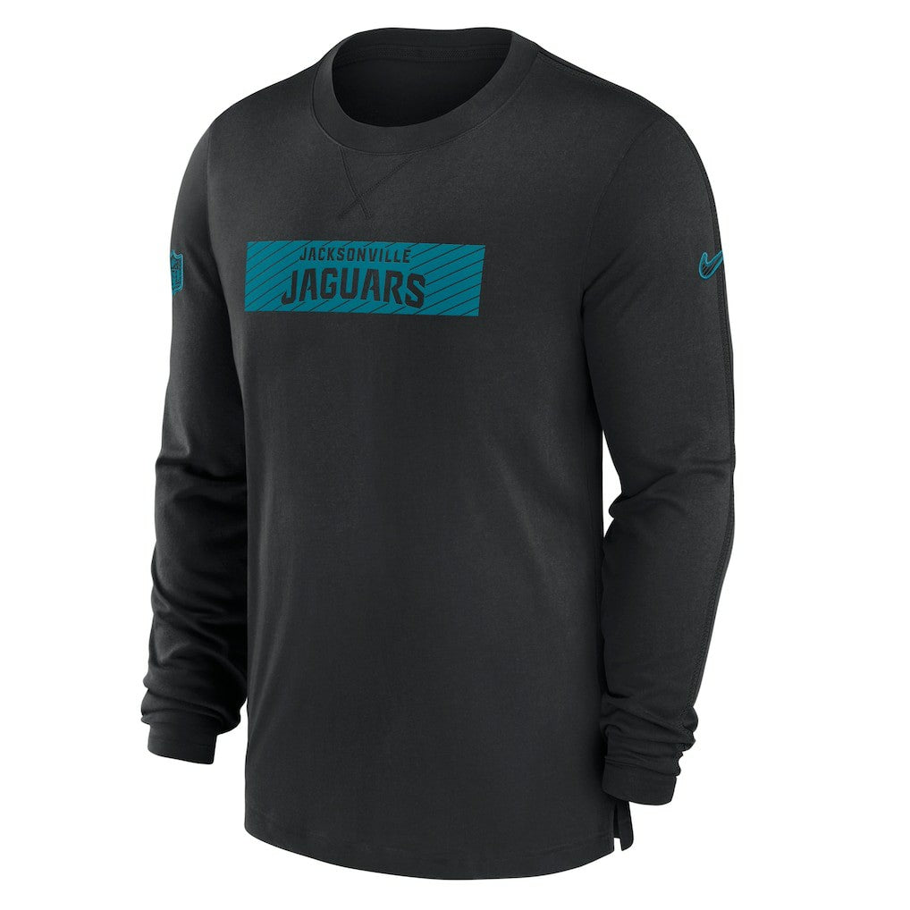 Nike Jacksonville Jaguars Sideline Player Performance Long Sleeve T-Shirt Black