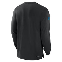 Nike Carolina Panthers Sideline Player Performance Long Sleeve T-Shirt Black