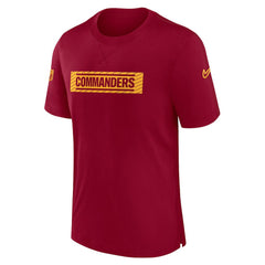 Nike Washington Commanders Sideline Player Performance T-Shirt Burgundy