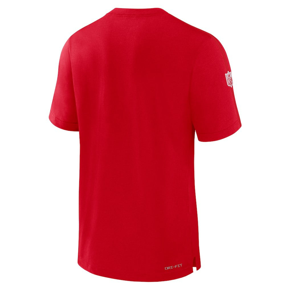 Nike Kansas City Chiefs Sideline Player Performance T-Shirt Red