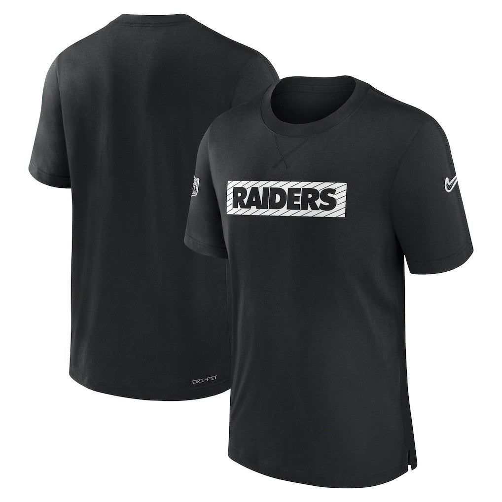 Nike Las Vegas Raiders Sideline Player Performance T-Shirt Black