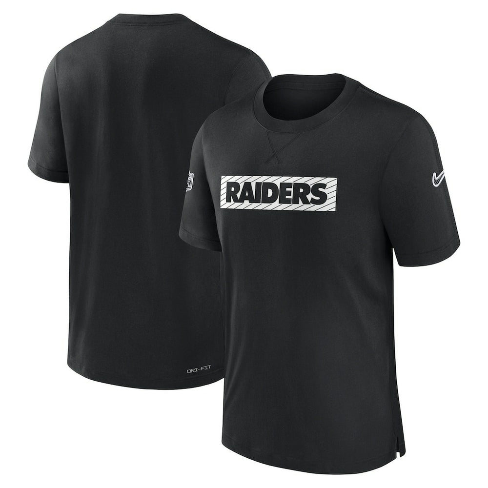 Nike Las Vegas Raiders Sideline Player Performance T-Shirt Black