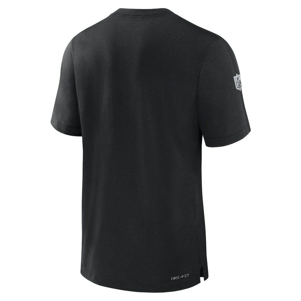 Nike Las Vegas Raiders Sideline Player Performance T-Shirt Black