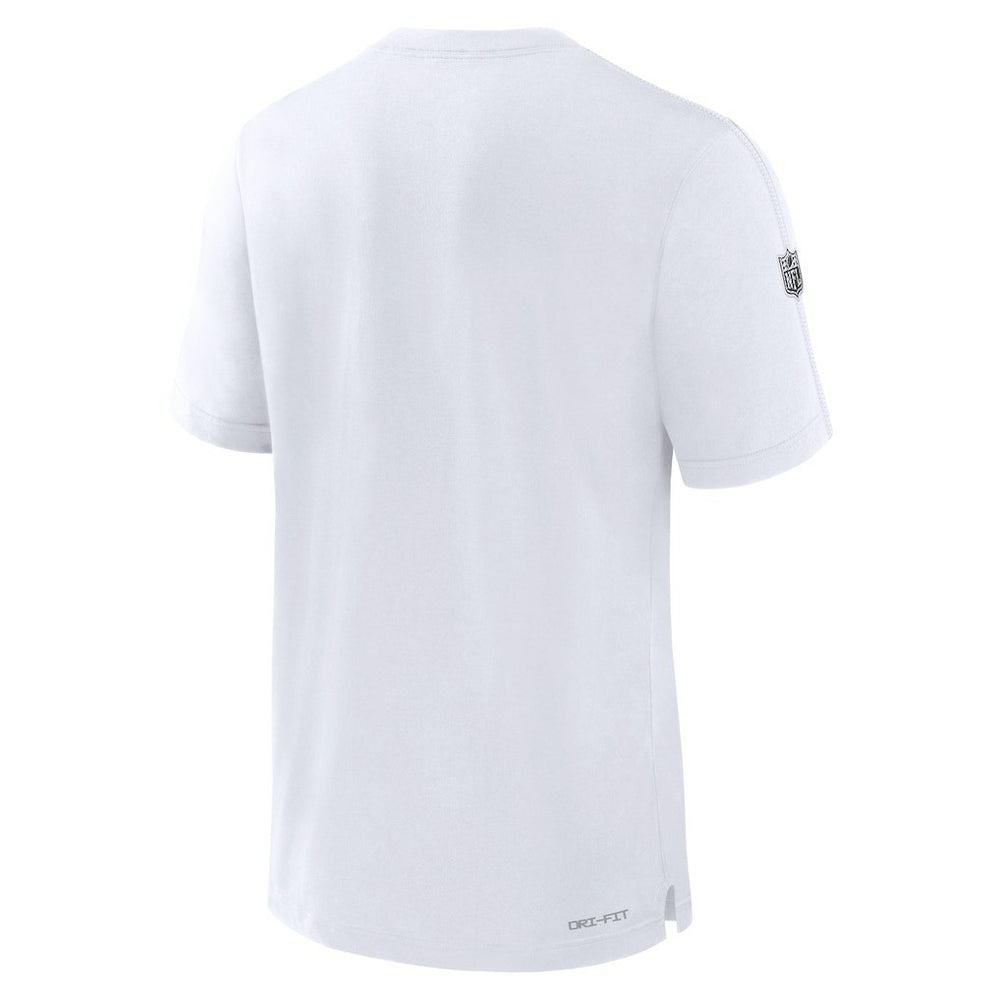 Nike Las Vegas Raiders Sideline Player Performance T-Shirt White