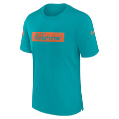 Nike Miami Dolphins Sideline Player Performance T-Shirt Aqua