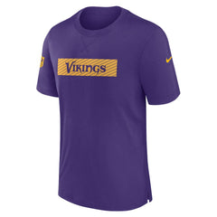Nike Minnesota Vikings Sideline Player Performance T-Shirt Purple