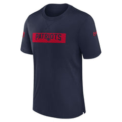 Nike New England Patriots Sideline Player Performance T-Shirt Navy