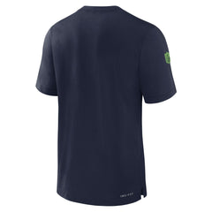 Nike Seattle Seahawks Sideline Player Performance T-Shirt College Navy