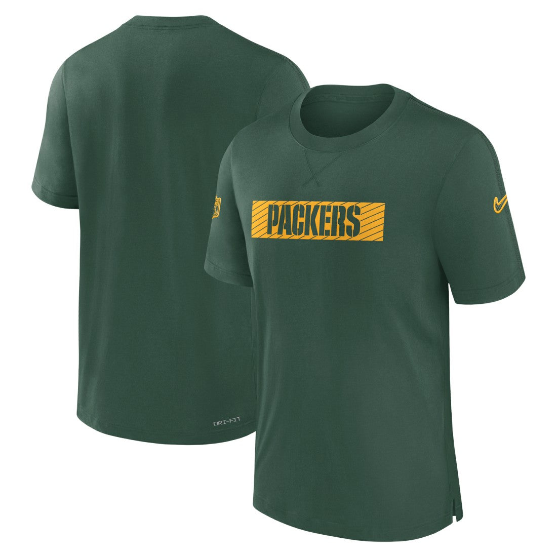 Nike Green Bay Packers Sideline Player Performance T-Shirt Green