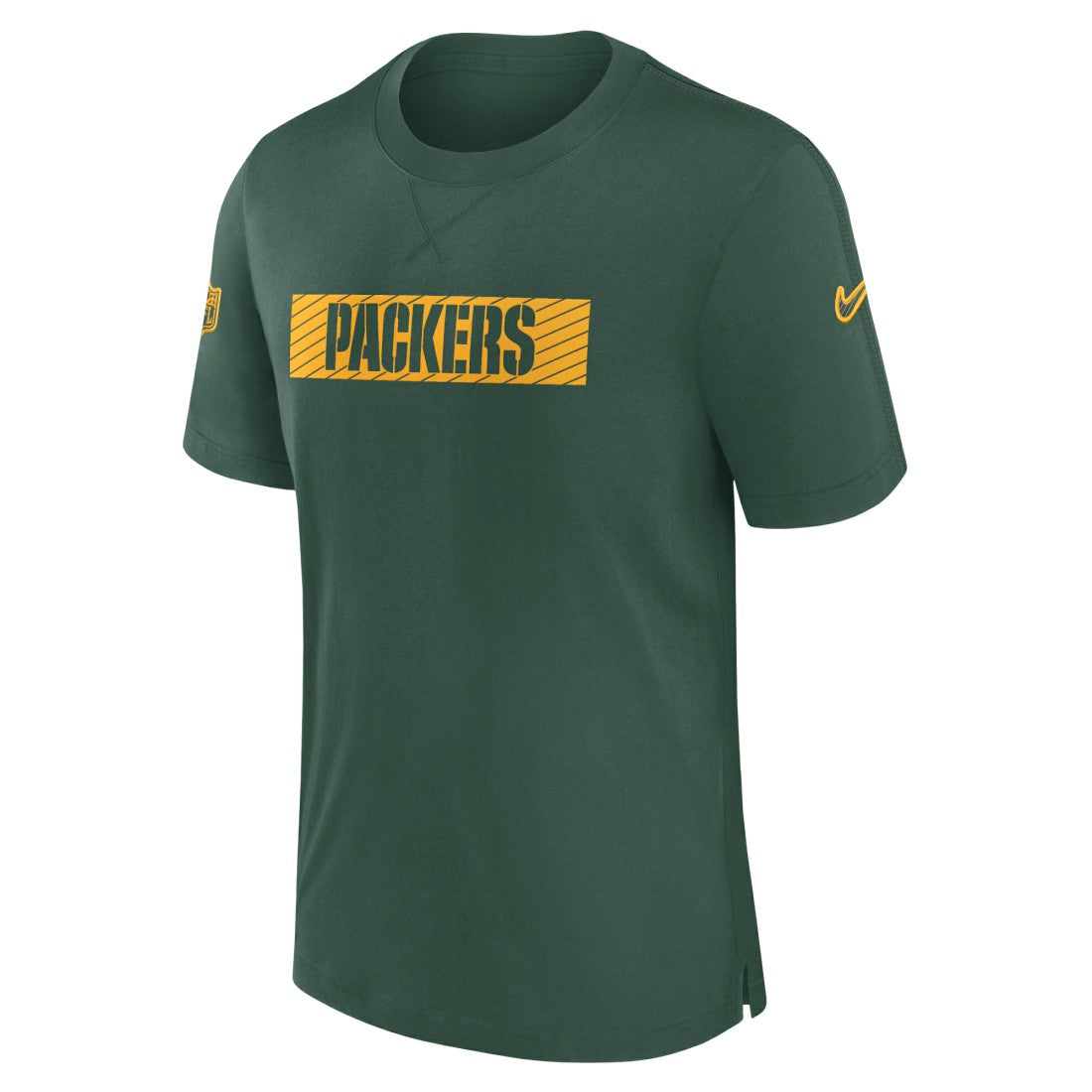 Nike Green Bay Packers Sideline Player Performance T-Shirt Green