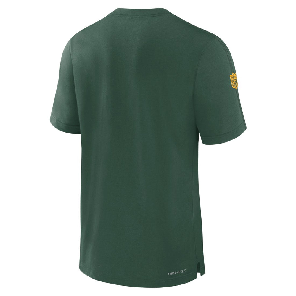 Nike Green Bay Packers Sideline Player Performance T-Shirt Green