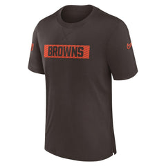 Nike Cleveland Browns Sideline Player Performance T-Shirt Brown