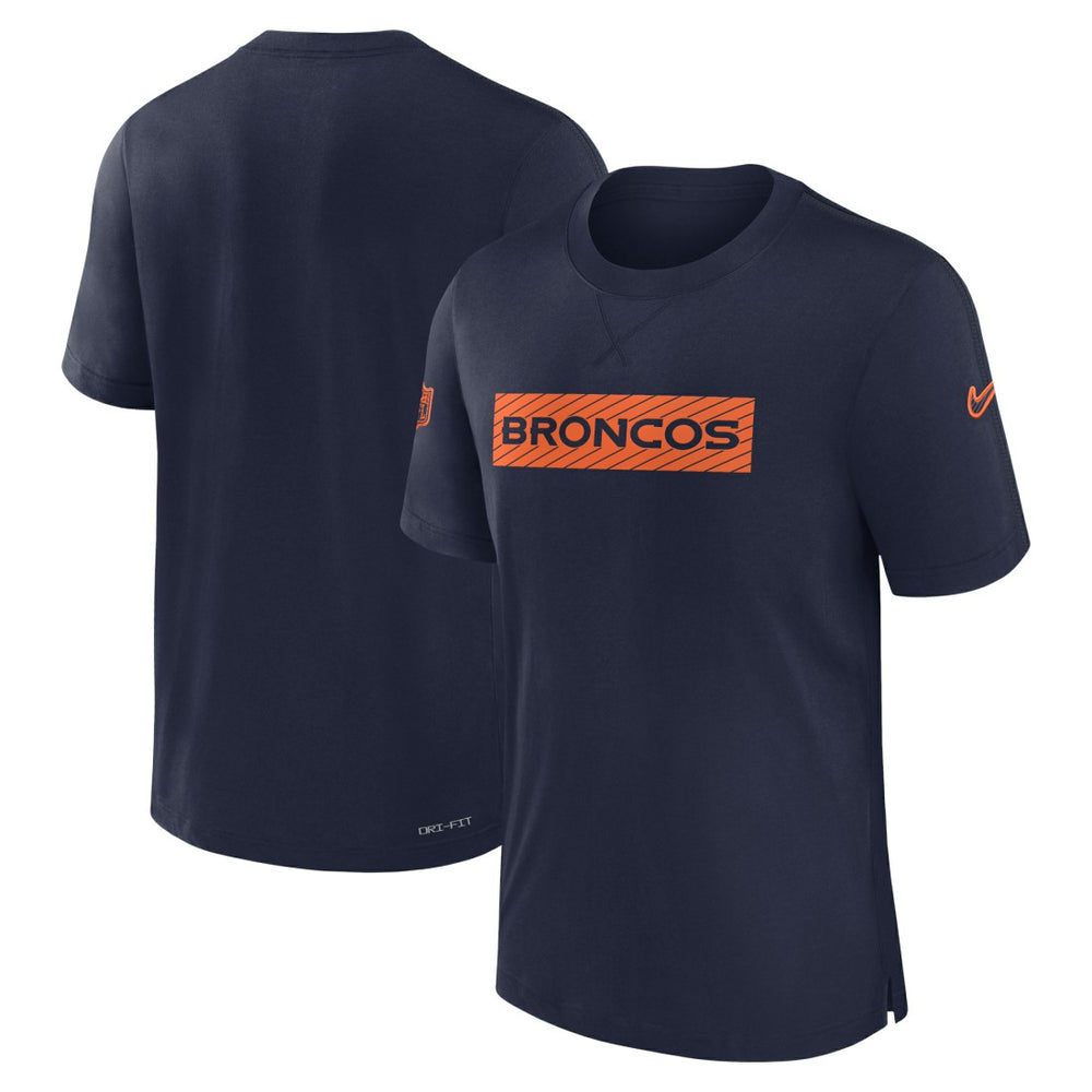 Nike Denver Broncos Sideline Player Performance T-Shirt Navy
