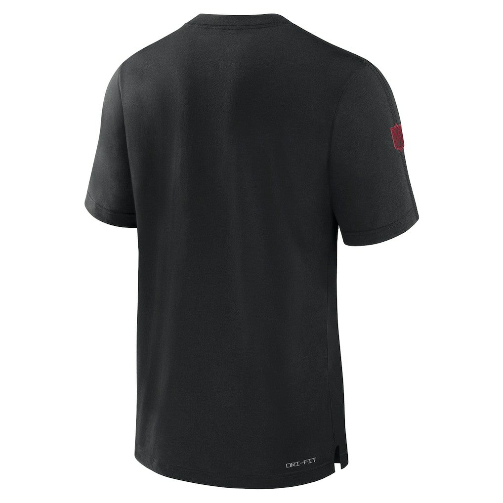 Nike Arizona Cardinals Sideline Player Performance T-Shirt Black