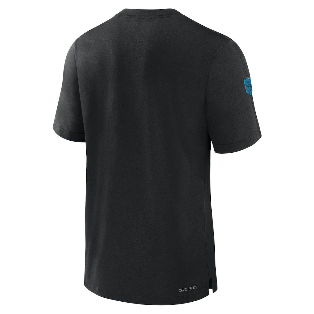 Nike Carolina Panthers Sideline Player Performance T-Shirt Black