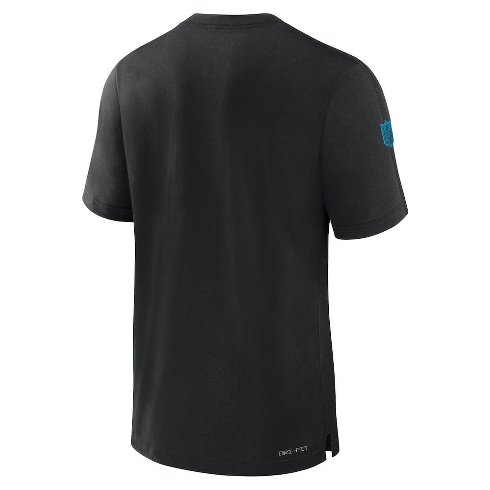 Nike Carolina Panthers Sideline Player Performance T-Shirt Black