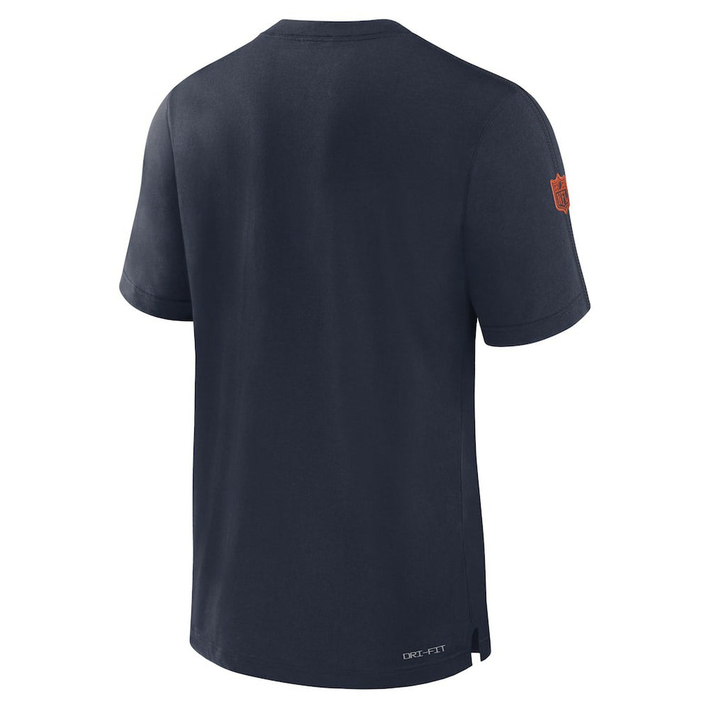 Nike Chicago Bears Sideline Player Performance T-Shirt Navy