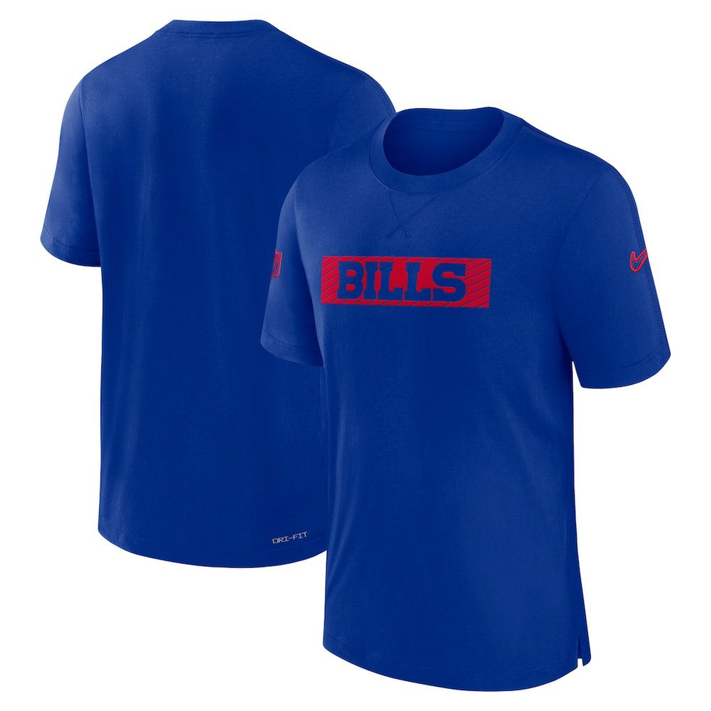 Nike Buffalo Bills Sideline Player Performance T-Shirt Royal