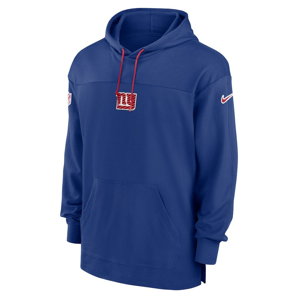 Nike New York Giants Sideline Jersey Performance Pullover Hoodie Royal