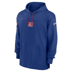 Nike New York Giants Sideline Jersey Performance Pullover Hoodie Royal