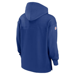 Nike New York Giants Sideline Jersey Performance Pullover Hoodie Royal