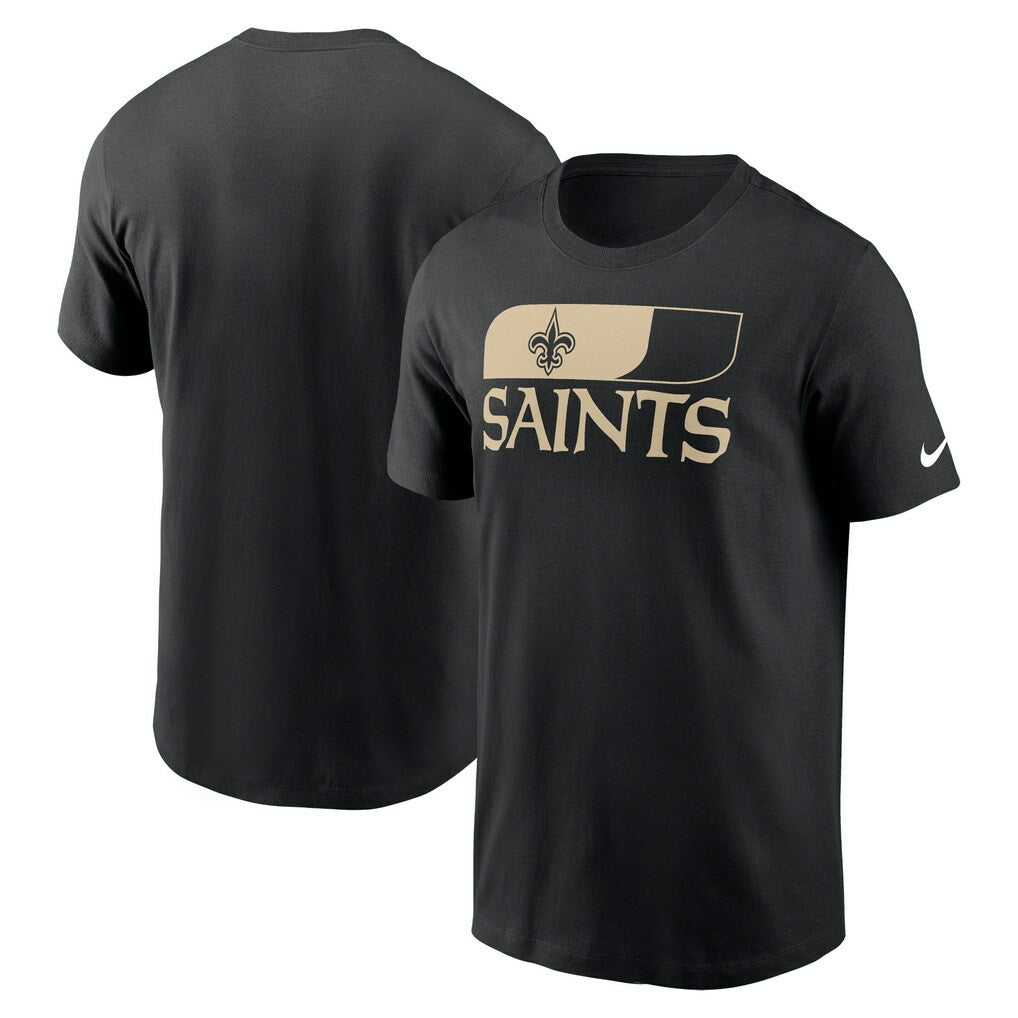 Nike New Orleans Saints Air Essential T-Shirt Black