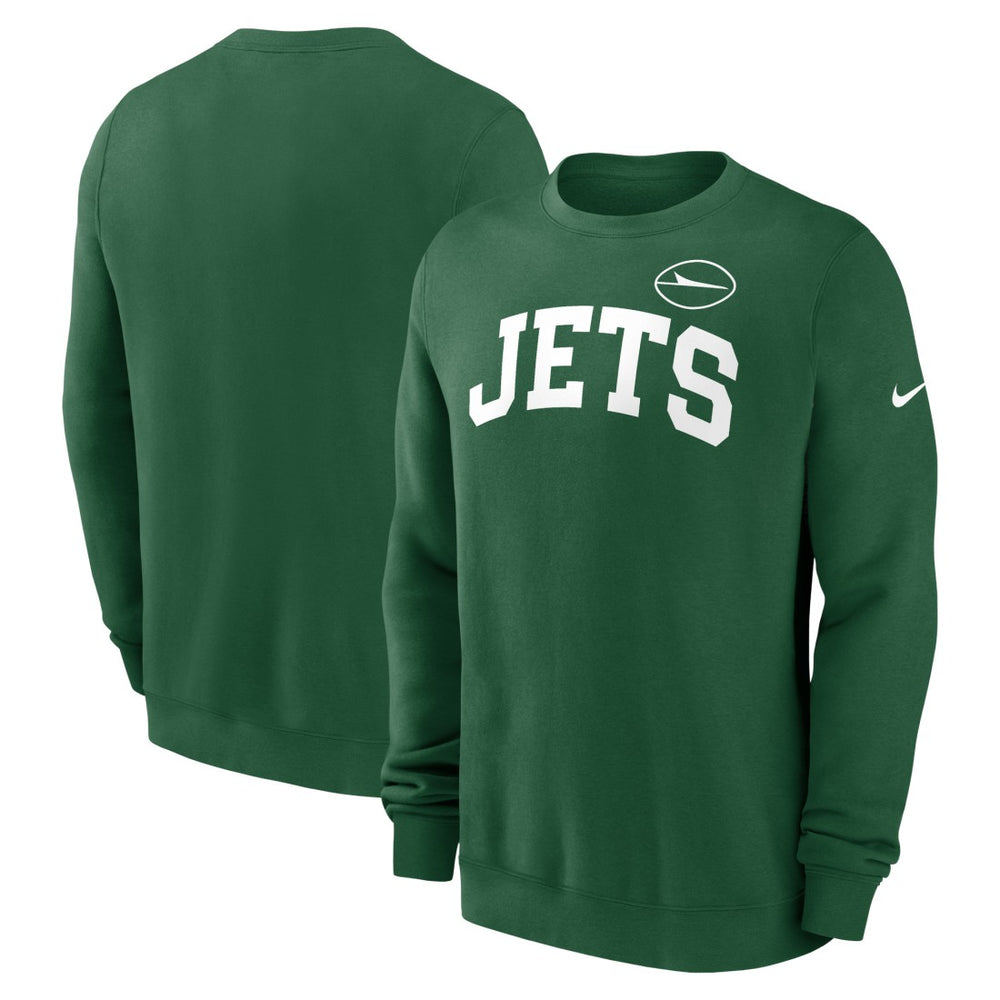 Nike New York Jets Club Pullover Sweatshirt Green