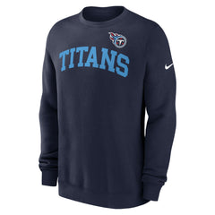 Nike Tennessee Titans Club Pullover Sweatshirt Navy