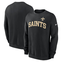 Nike New Orleans Saints Club Pullover Sweatshirt Black