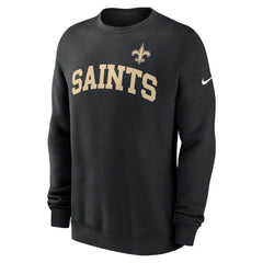 Nike New Orleans Saints Club Pullover Sweatshirt Black