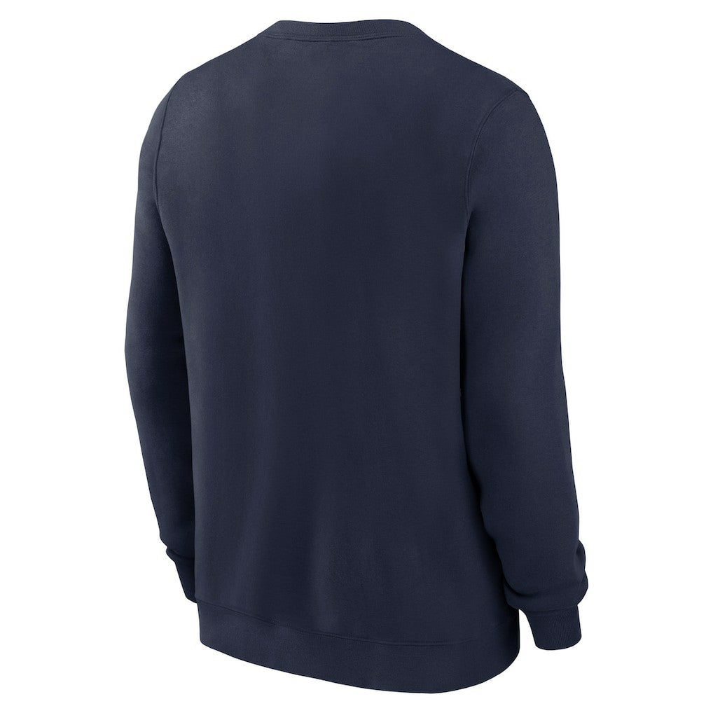 Nike New England Patriots Club Pullover Sweatshirt Navy