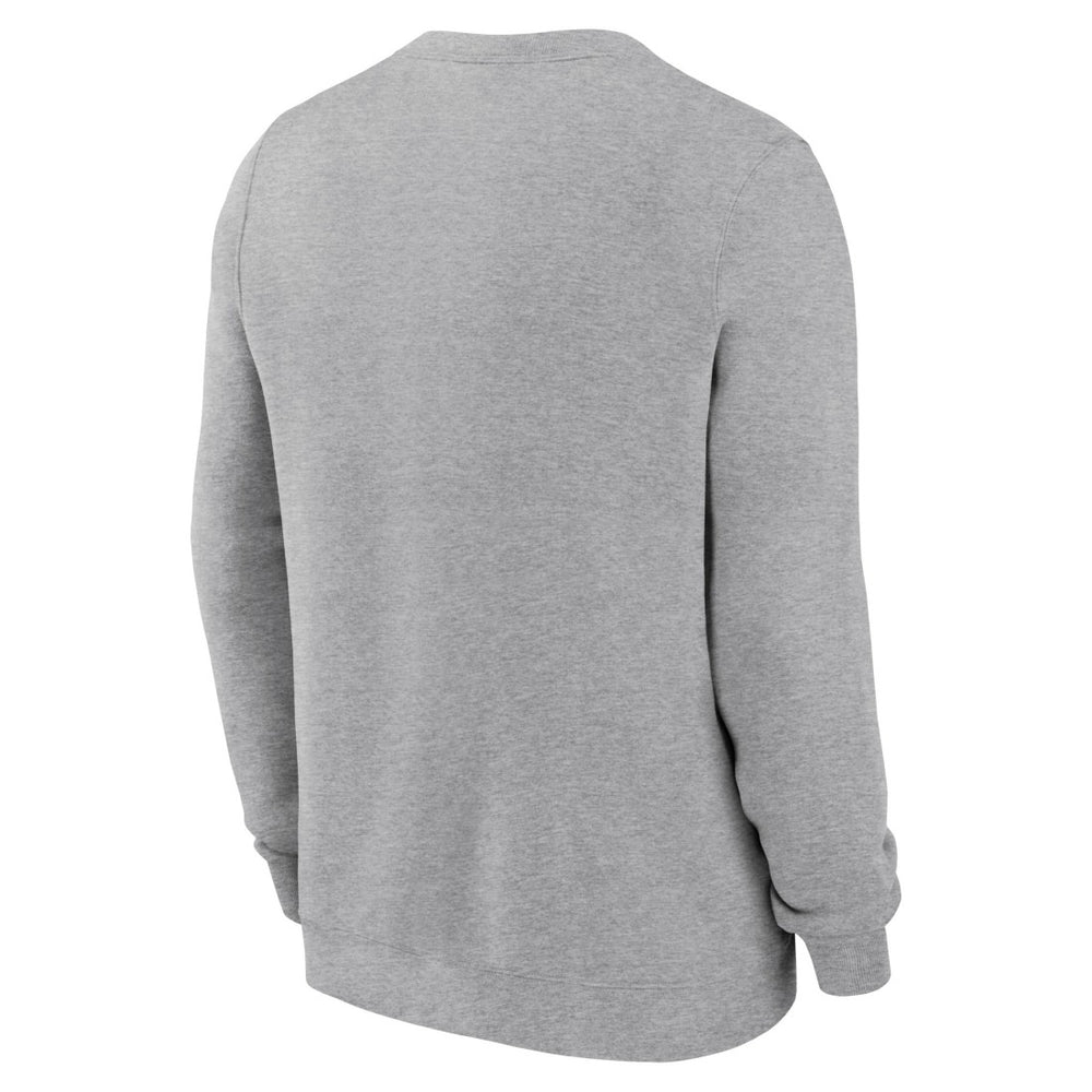 Nike Denver Broncos Club Pullover Sweatshirt Heather Gray