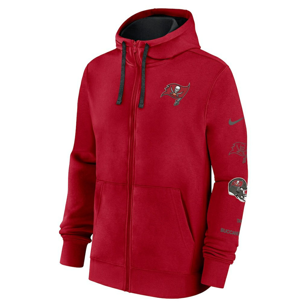 Nike Tampa Bay Buccaneers Primetime Club Full-Zip Hoodie Red
