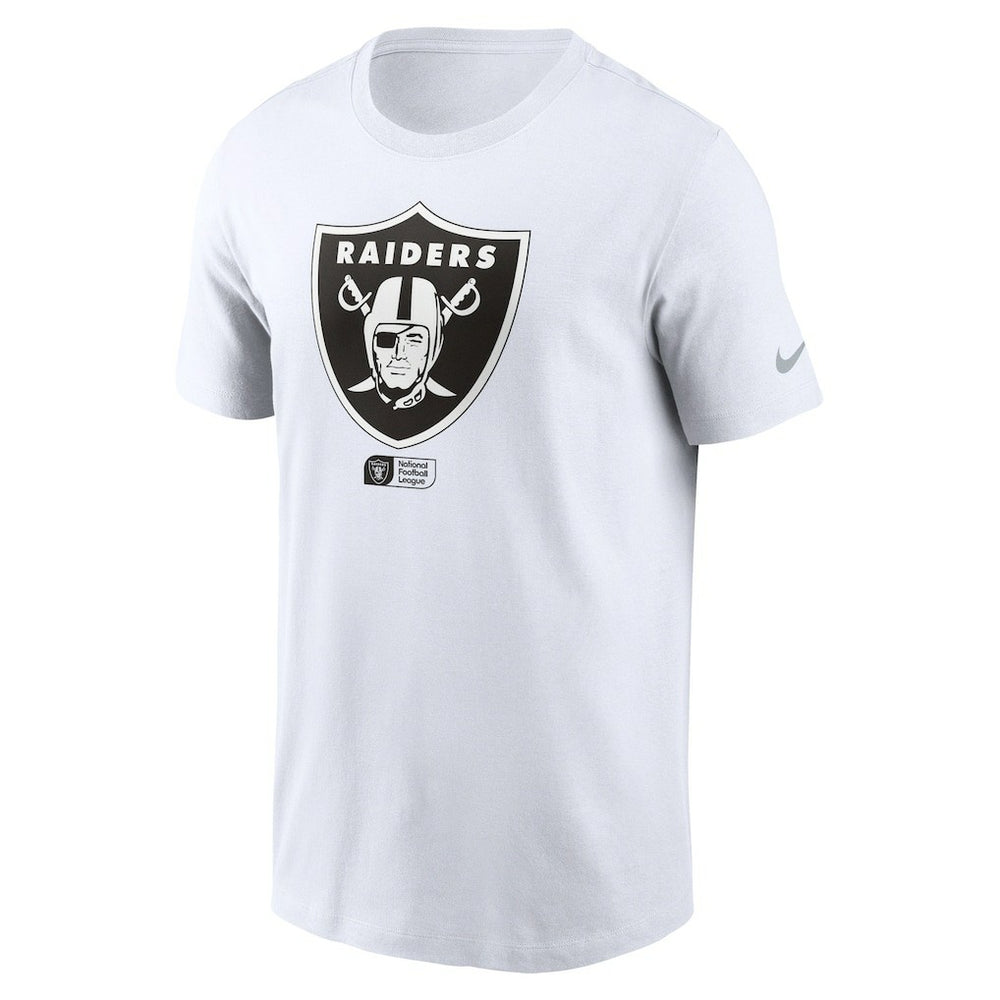 Nike Las Vegas Raiders Faded Essential T-Shirt  White