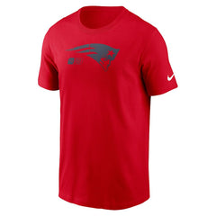 Nike New England Patriots Faded Essential T-Shirt  Red