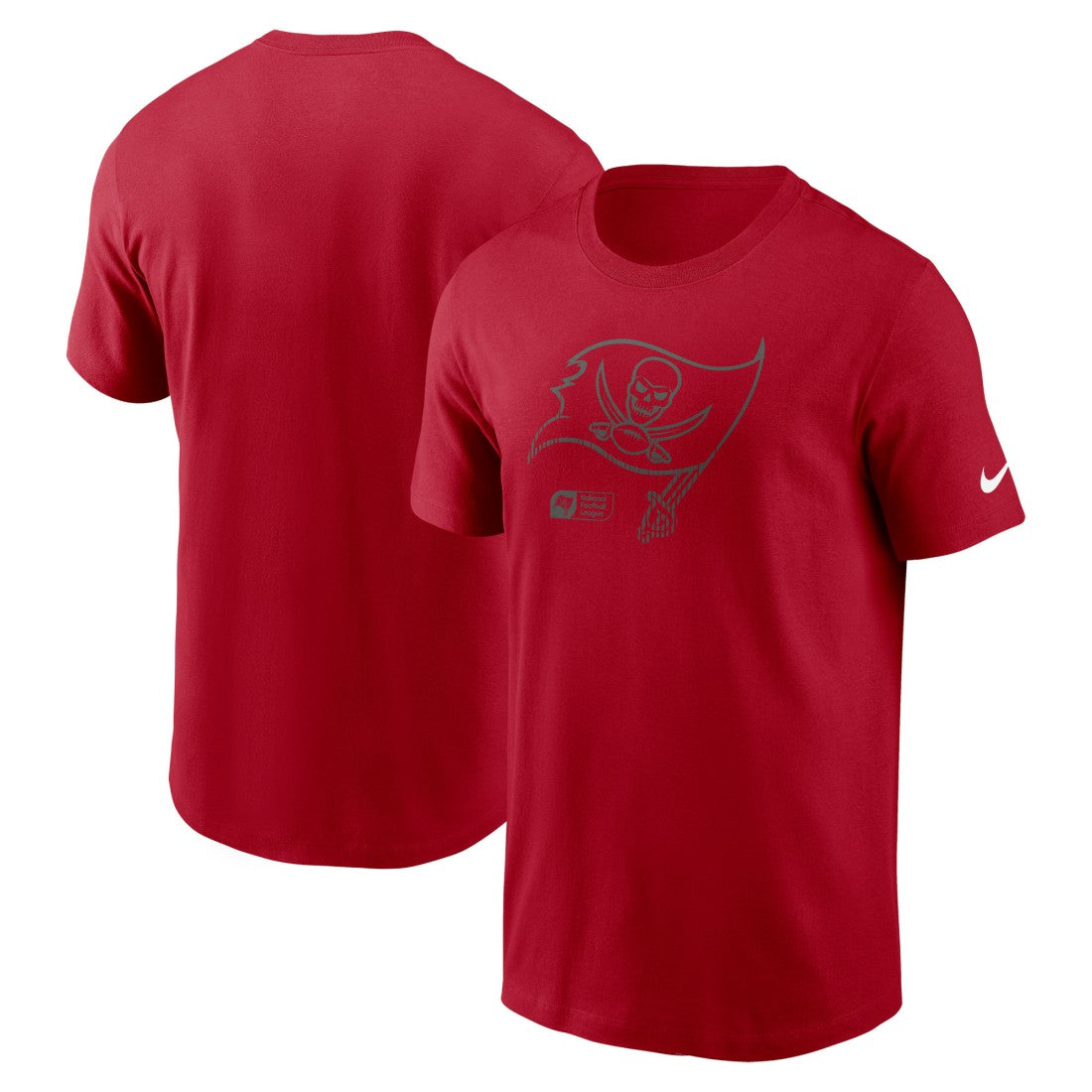 Nike Tampa Bay Buccaneers Faded Essential T-Shirt  Red
