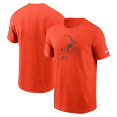 Nike Cleveland Browns Faded Essential T-Shirt  Orange