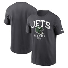 Nike New York Jets Helmet Essential T-Shirt Anthracite