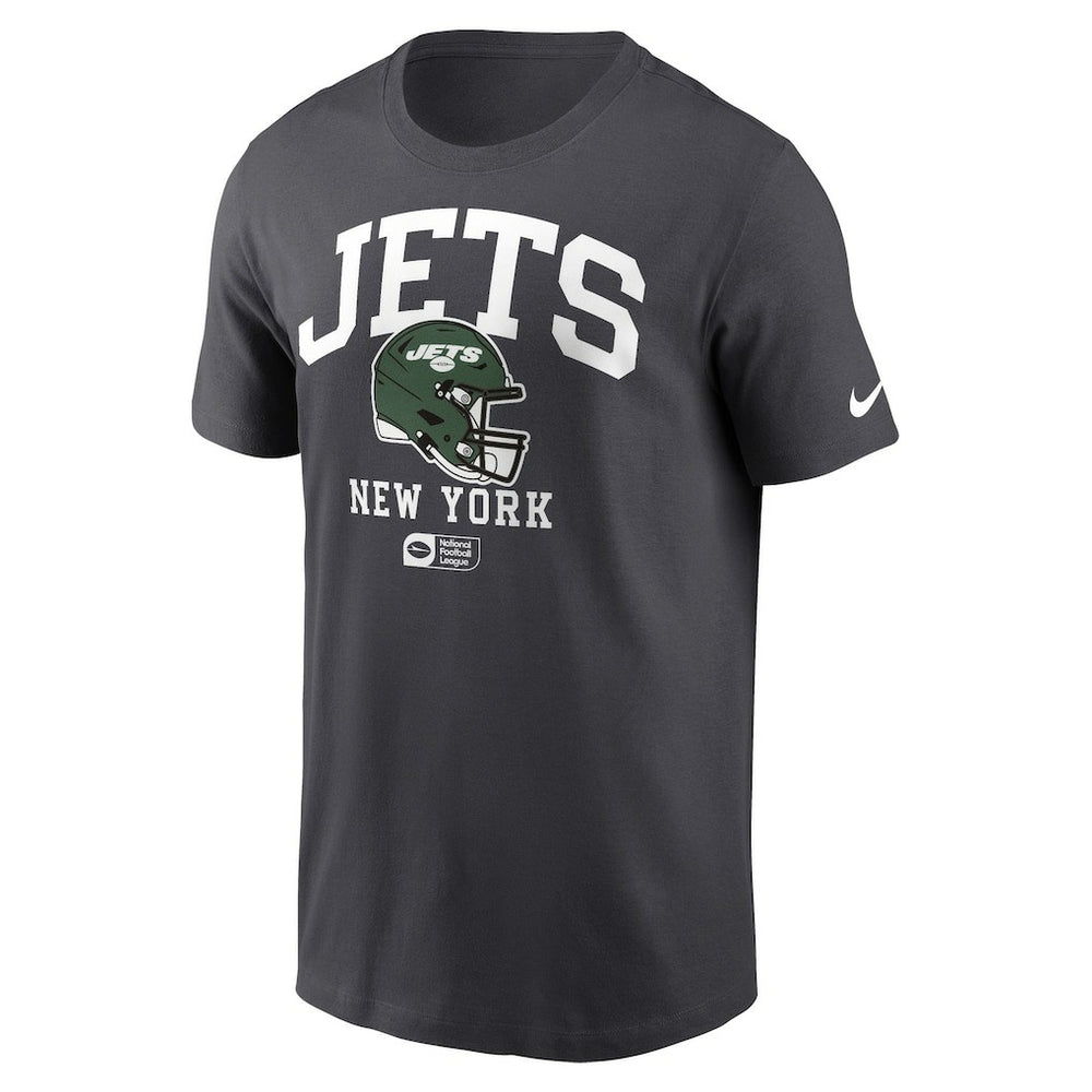 Nike New York Jets Helmet Essential T-Shirt Anthracite