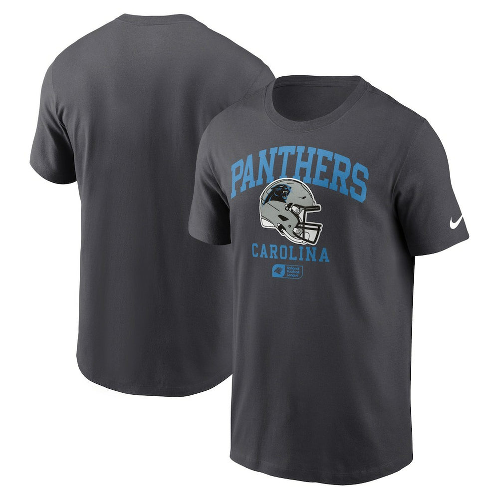 Nike Carolina Panthers Helmet Essential T-Shirt Anthracite