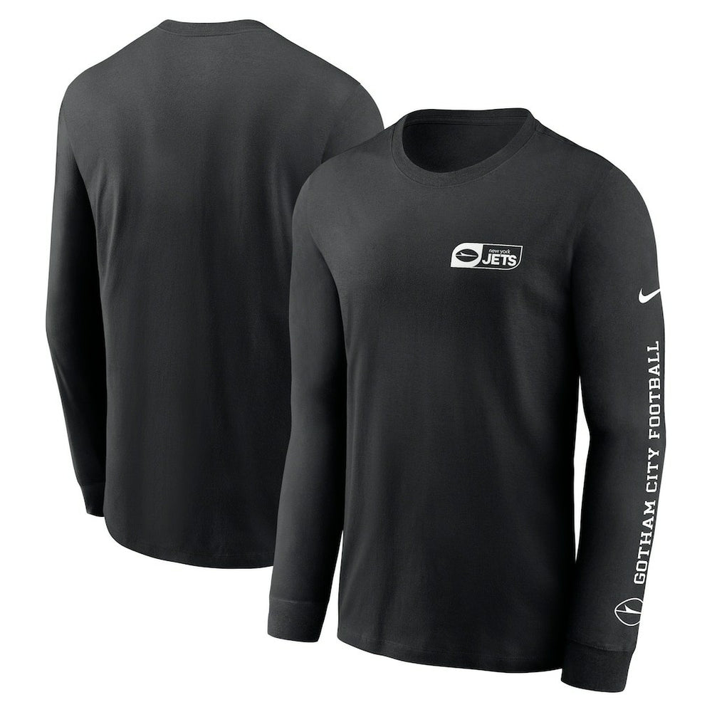 Nike New York Jets All Out Long Sleeve T-Shirt Black