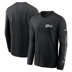 Nike New York Jets All Out Long Sleeve T-Shirt Black