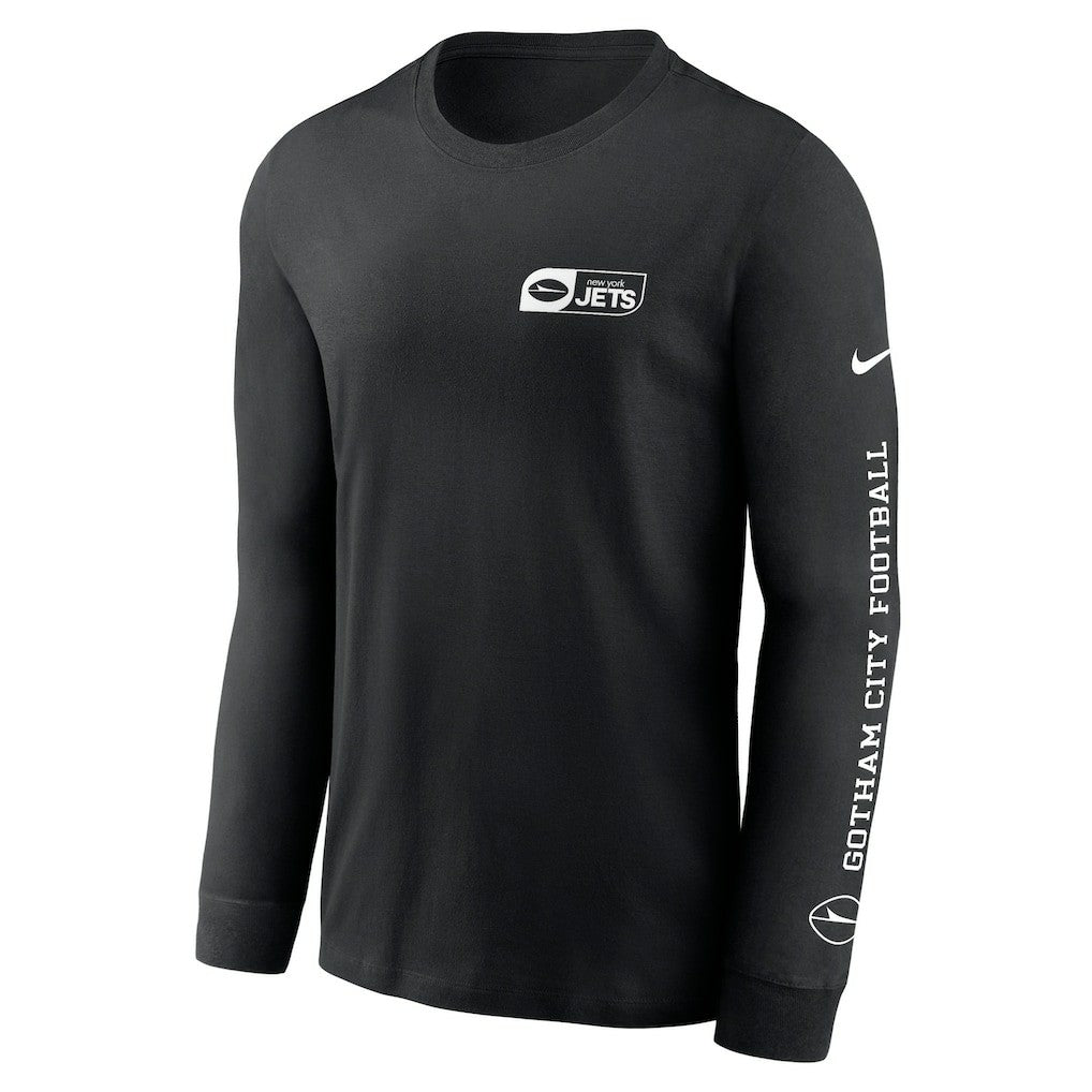 Nike New York Jets All Out Long Sleeve T-Shirt Black