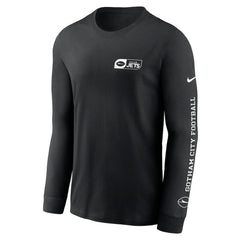Nike New York Jets All Out Long Sleeve T-Shirt Black