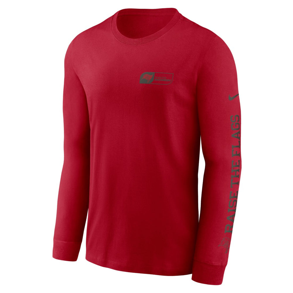 Nike Tampa Bay Buccaneers All Out Long Sleeve T-Shirt Red