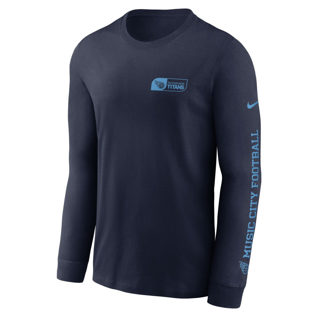 Nike Tennessee Titans All Out Long Sleeve T-Shirt Navy